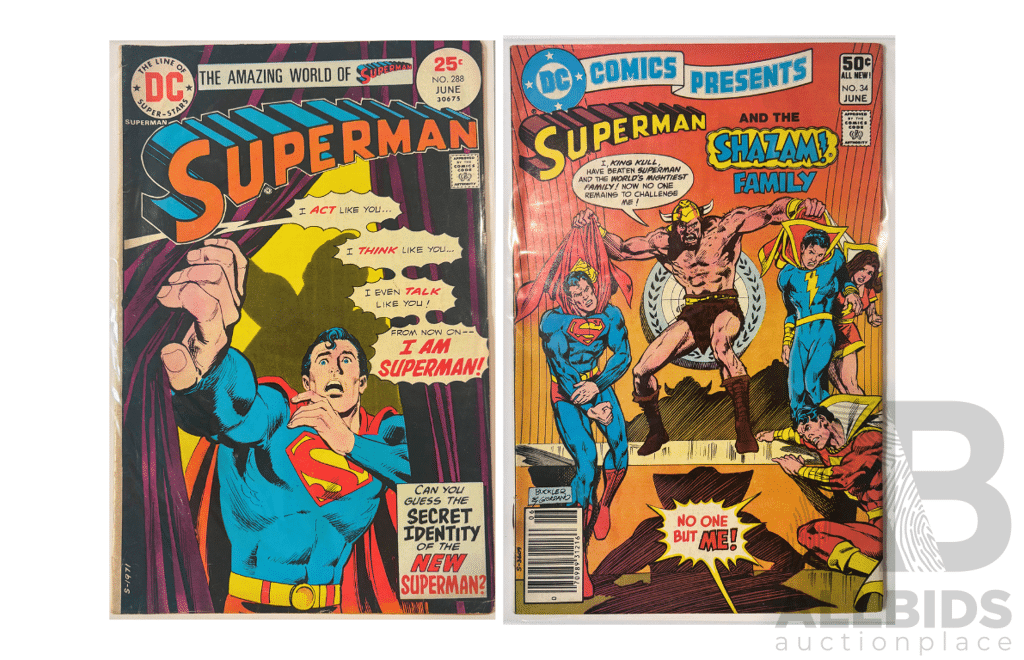 Superman #288 (1975) & DC Comics Presents #34 (1981)