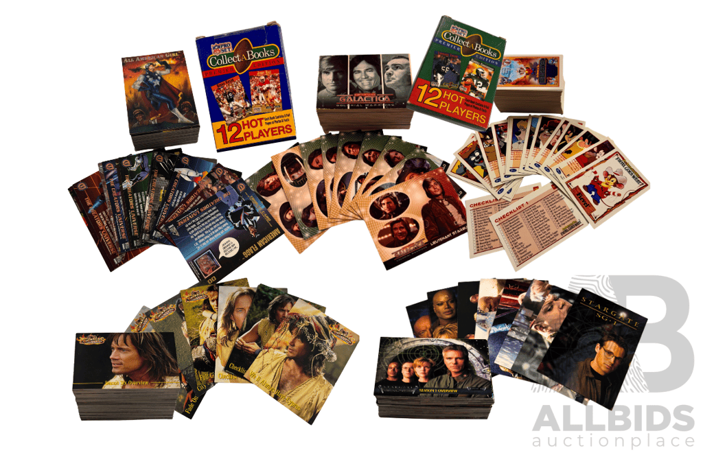 Vintage Sci-Fi and Non-Sport Trading Card Bulk Lot