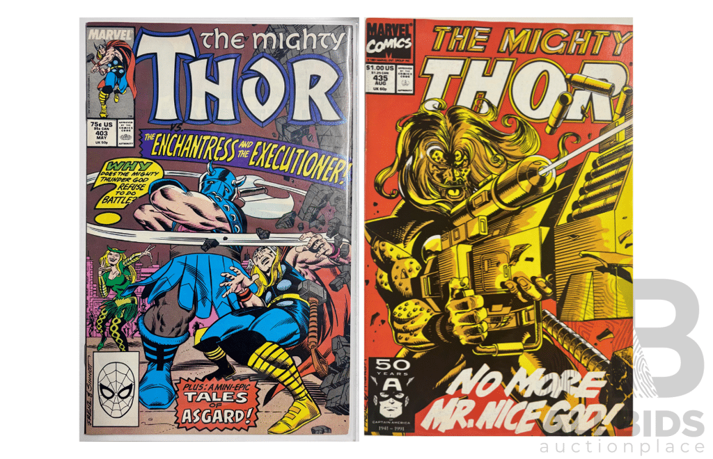 The Mighty Thor Comic Pair – Tales of Asgard Era