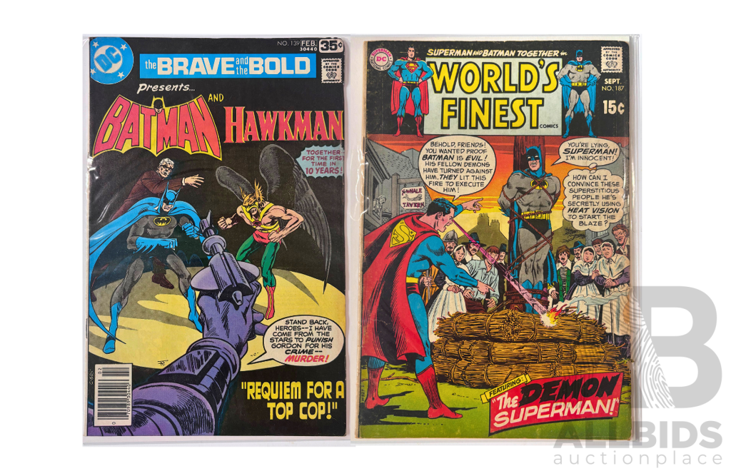 Batman & Hawkman / World’s Finest Comic Pair