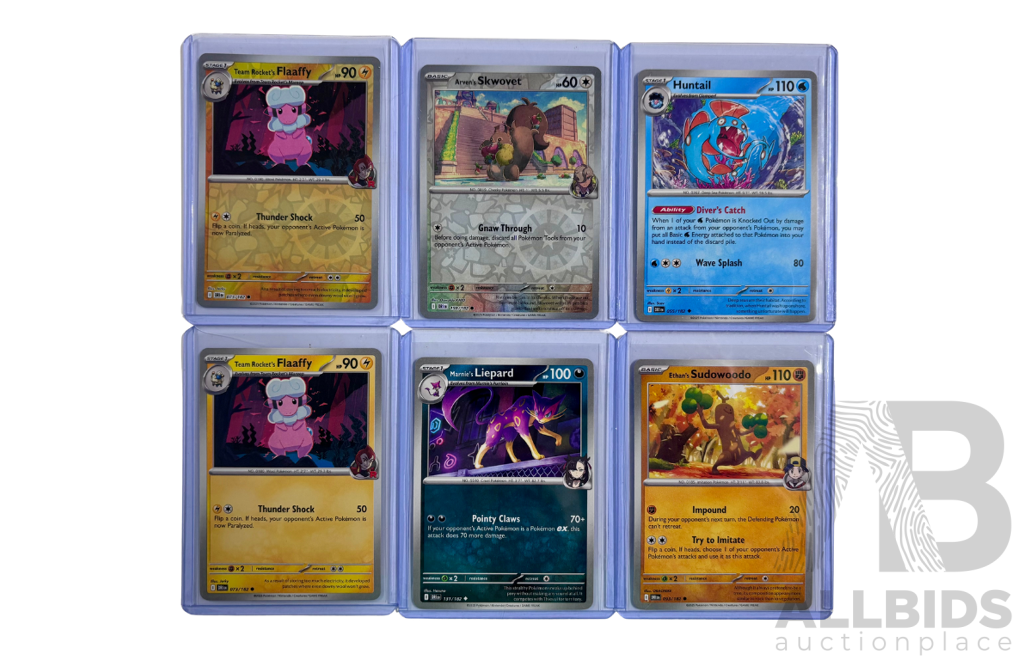 Modern Pokémon 6 Card Lot