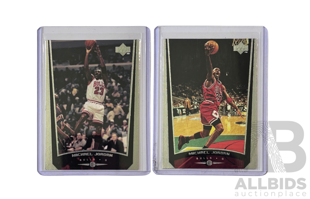 1997-98 Upper Deck Michael Jordan Chicago Bulls Pair