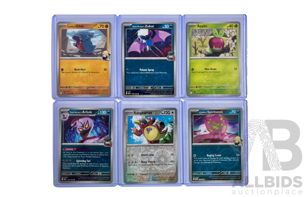 2022 Pokémon Sword and Shield Era 6 Card Lot