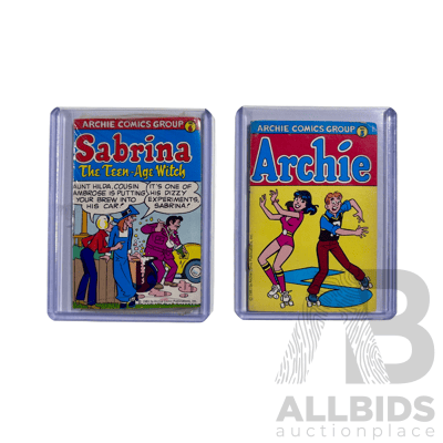 Bronze Age Archie Miniture Comics Pair – Sabrina & Archie