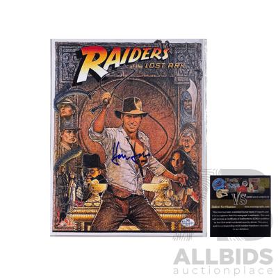Harrison Ford Signed Raiders of the Lost Ark Photograph with COA