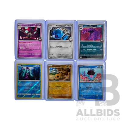 Pokémon Mixed Team Rocket & Reverse Holo 6 Card Lot