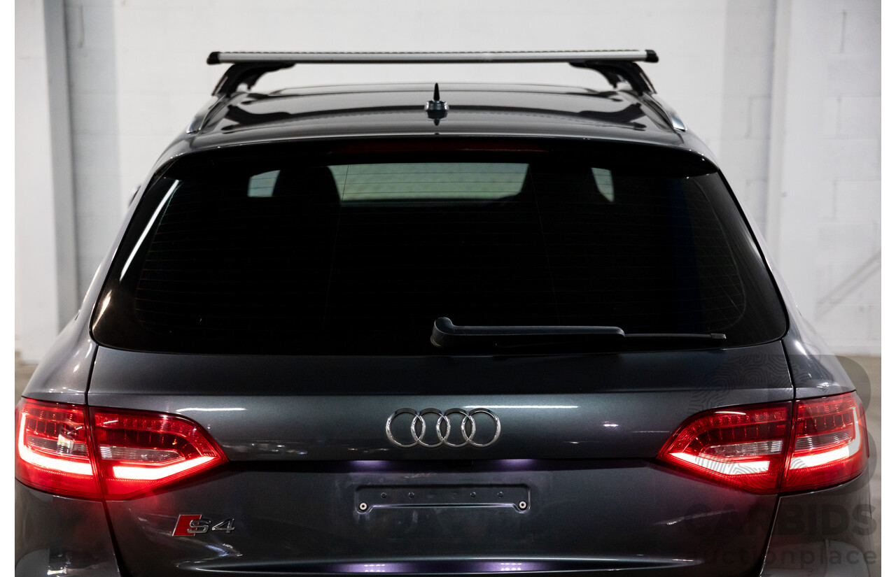 02/2016 Audi S4 3.0 TFSI Quattro Avant (AWD) B8 (8K) MY16 4D Wagon Daytona Grey Pearl Supercharged V6 3.0L