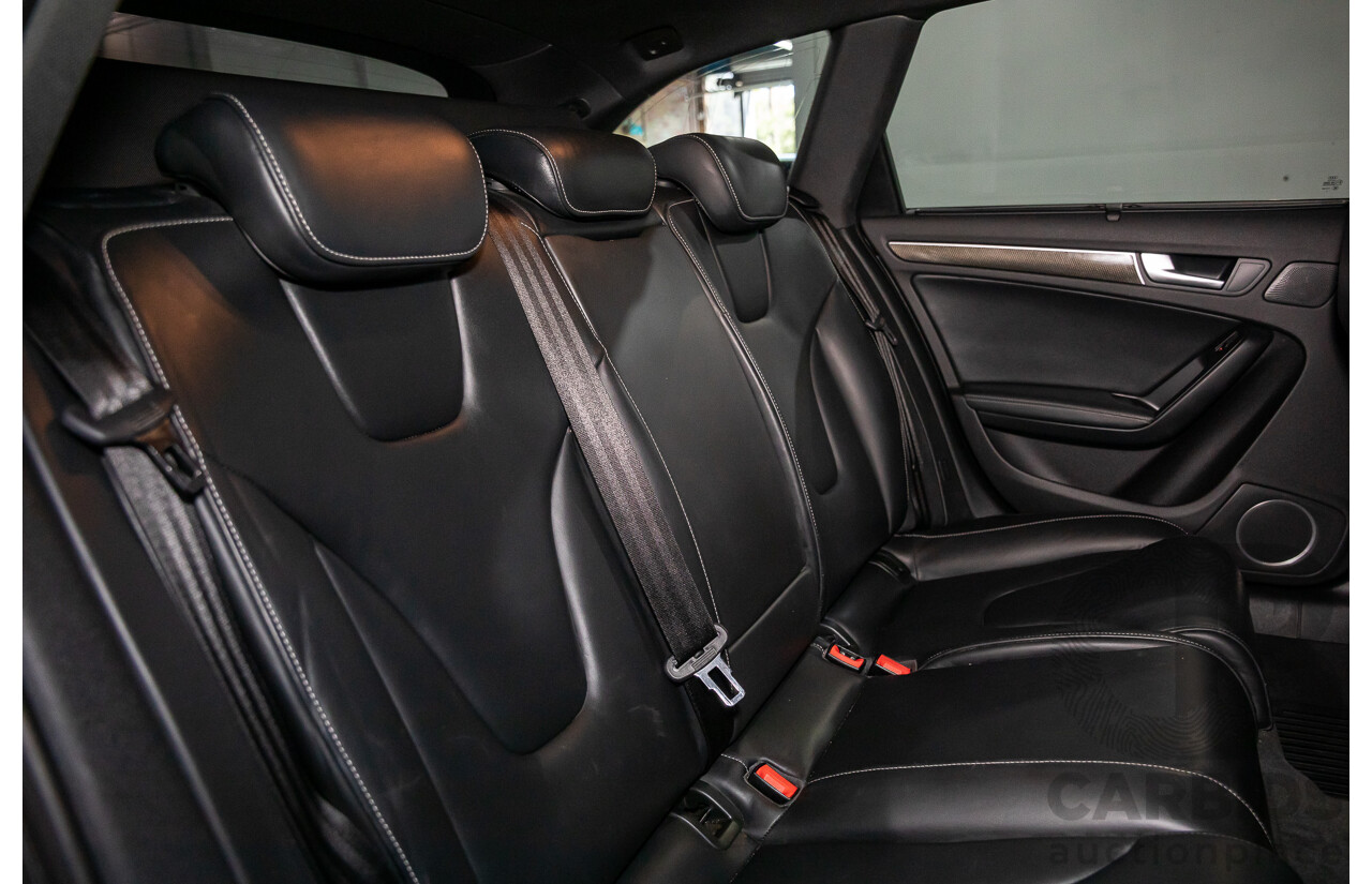 02/2016 Audi S4 3.0 TFSI Quattro Avant (AWD) B8 (8K) MY16 4D Wagon Daytona Grey Pearl Supercharged V6 3.0L