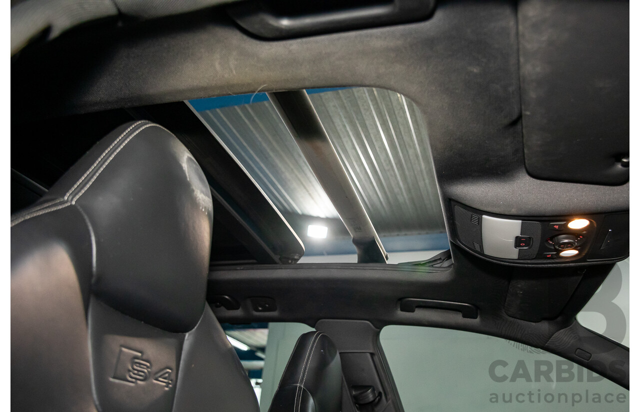 02/2016 Audi S4 3.0 TFSI Quattro Avant (AWD) B8 (8K) MY16 4D Wagon Daytona Grey Pearl Supercharged V6 3.0L