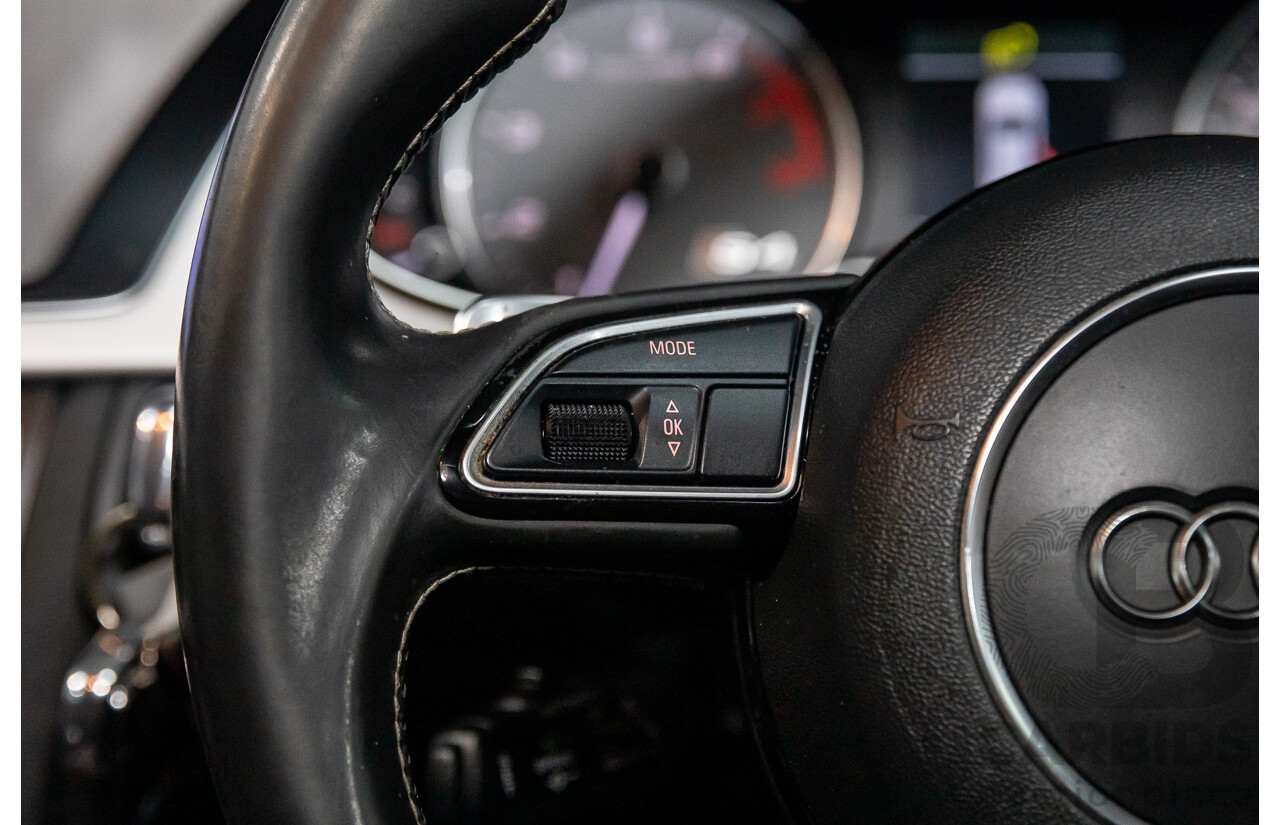 02/2016 Audi S4 3.0 TFSI Quattro Avant (AWD) B8 (8K) MY16 4D Wagon Daytona Grey Pearl Supercharged V6 3.0L