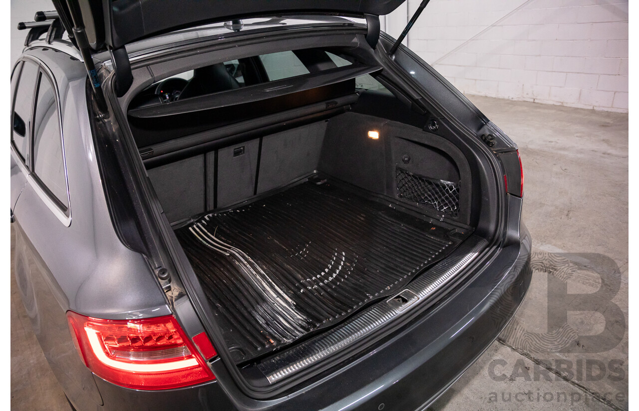 02/2016 Audi S4 3.0 TFSI Quattro Avant (AWD) B8 (8K) MY16 4D Wagon Daytona Grey Pearl Supercharged V6 3.0L