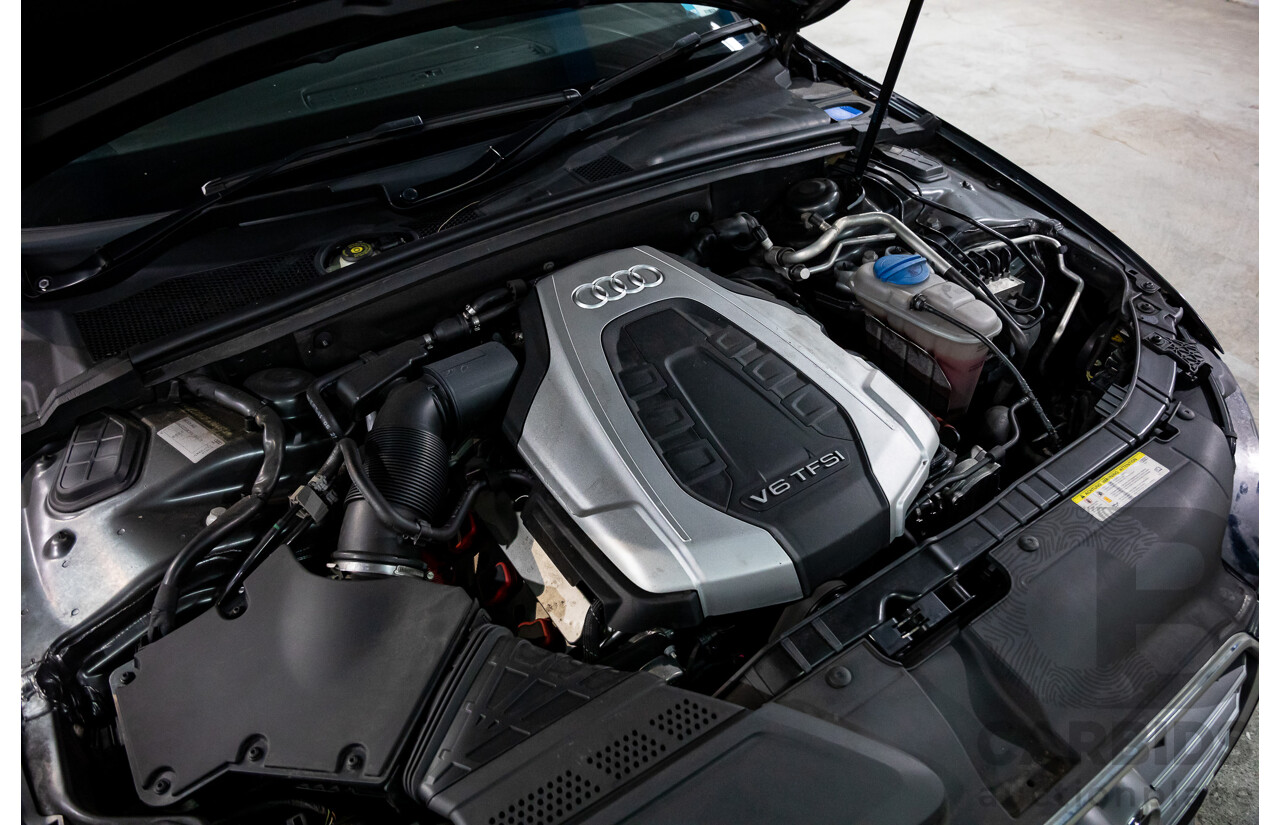 02/2016 Audi S4 3.0 TFSI Quattro Avant (AWD) B8 (8K) MY16 4D Wagon Daytona Grey Pearl Supercharged V6 3.0L