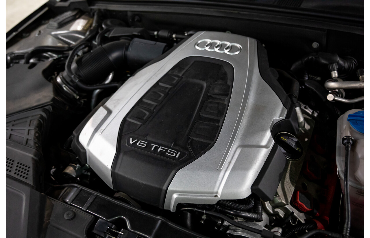 02/2016 Audi S4 3.0 TFSI Quattro Avant (AWD) B8 (8K) MY16 4D Wagon Daytona Grey Pearl Supercharged V6 3.0L