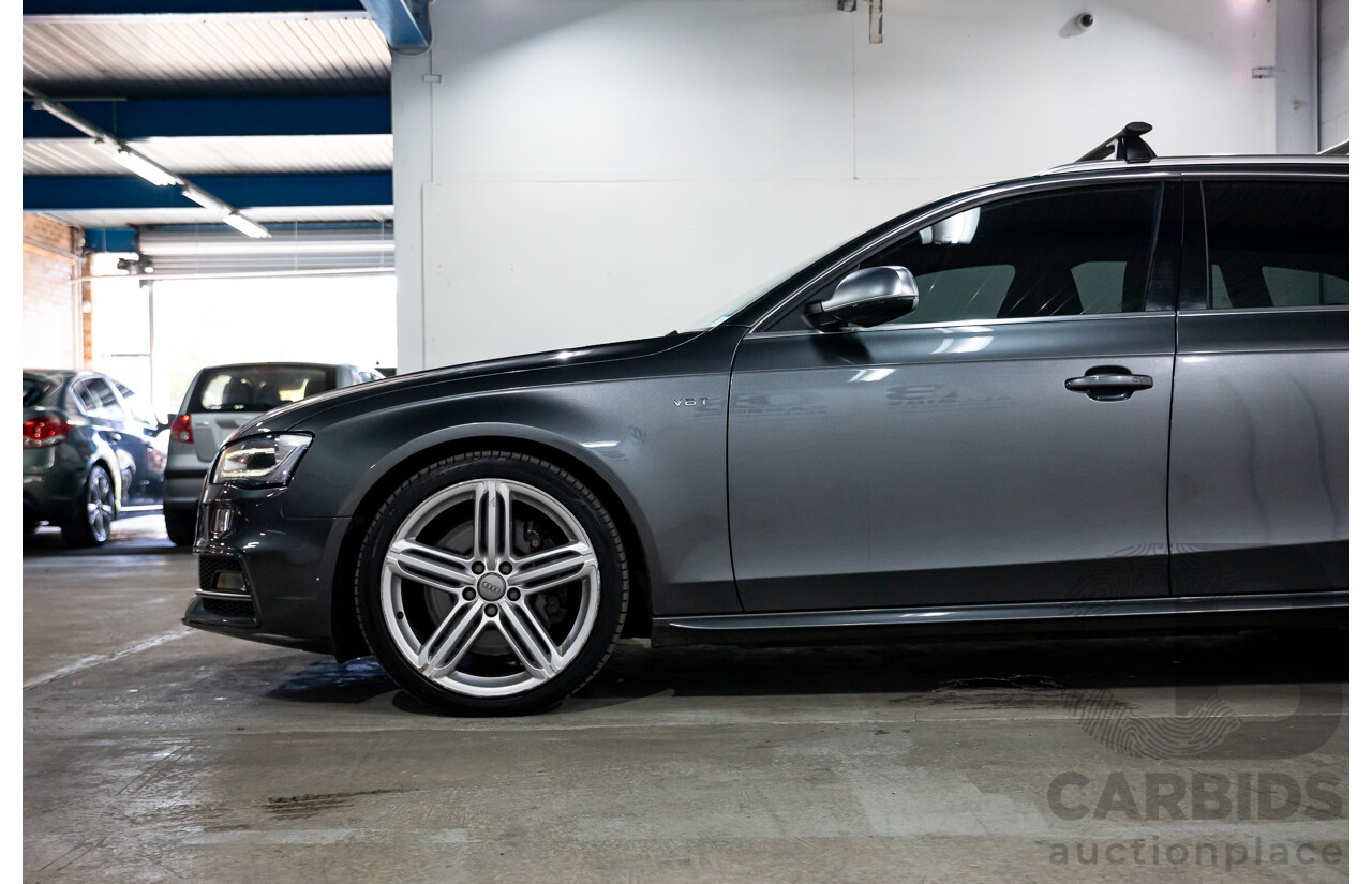 02/2016 Audi S4 3.0 TFSI Quattro Avant (AWD) B8 (8K) MY16 4D Wagon Daytona Grey Pearl Supercharged V6 3.0L