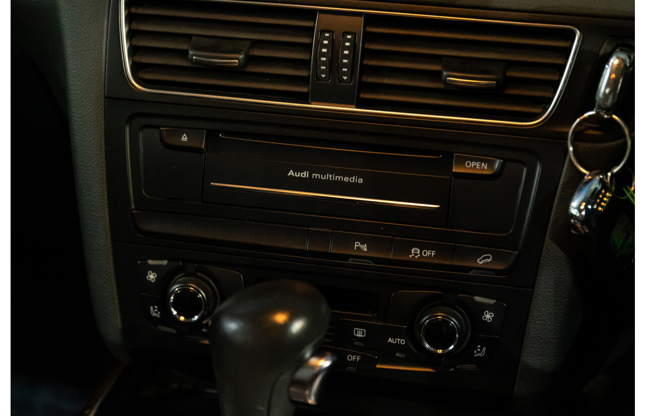 7/2012 Audi Q5 3.0 TDI Quattro 8R MY13 4d Wagon Ibis White Turbo Diesel V6 3.0L