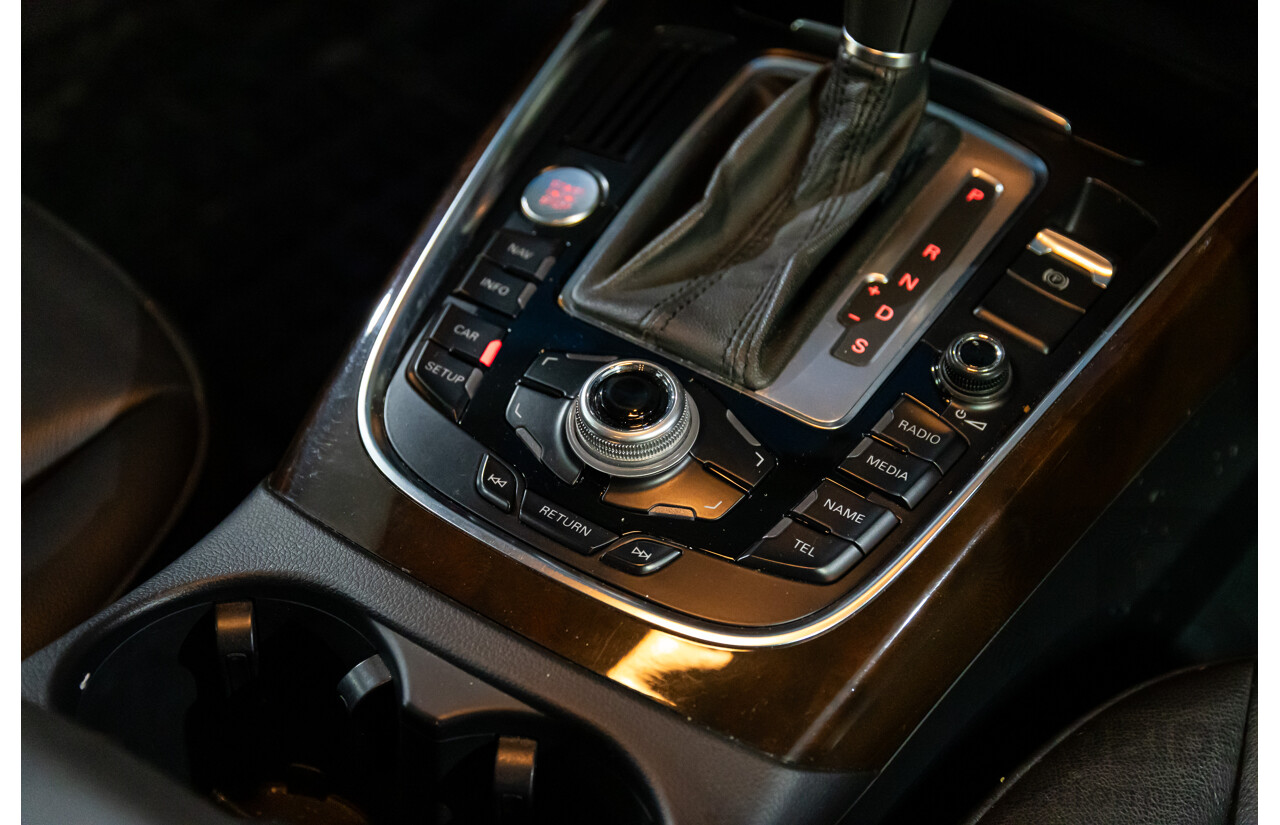 7/2012 Audi Q5 3.0 TDI Quattro 8R MY13 4d Wagon Ibis White Turbo Diesel V6 3.0L