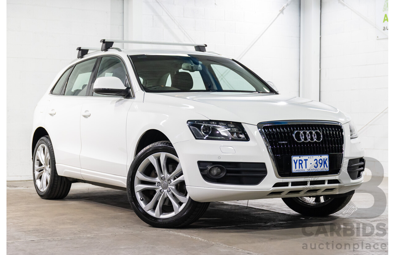 7/2012 Audi Q5 3.0 TDI Quattro 8R MY13 4d Wagon Ibis White Turbo Diesel V6 3.0L