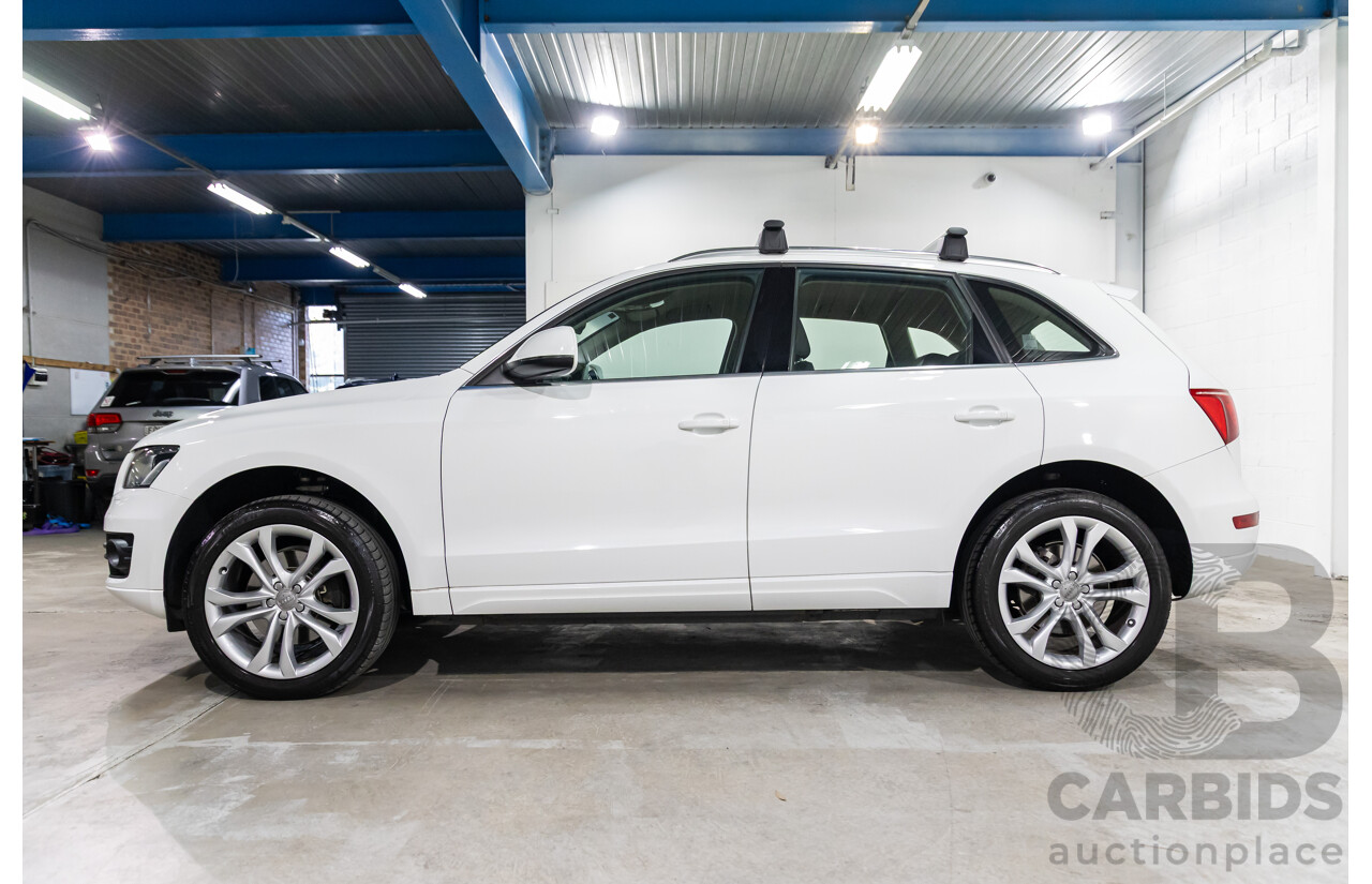 7/2012 Audi Q5 3.0 TDI Quattro 8R MY13 4d Wagon Ibis White Turbo Diesel V6 3.0L