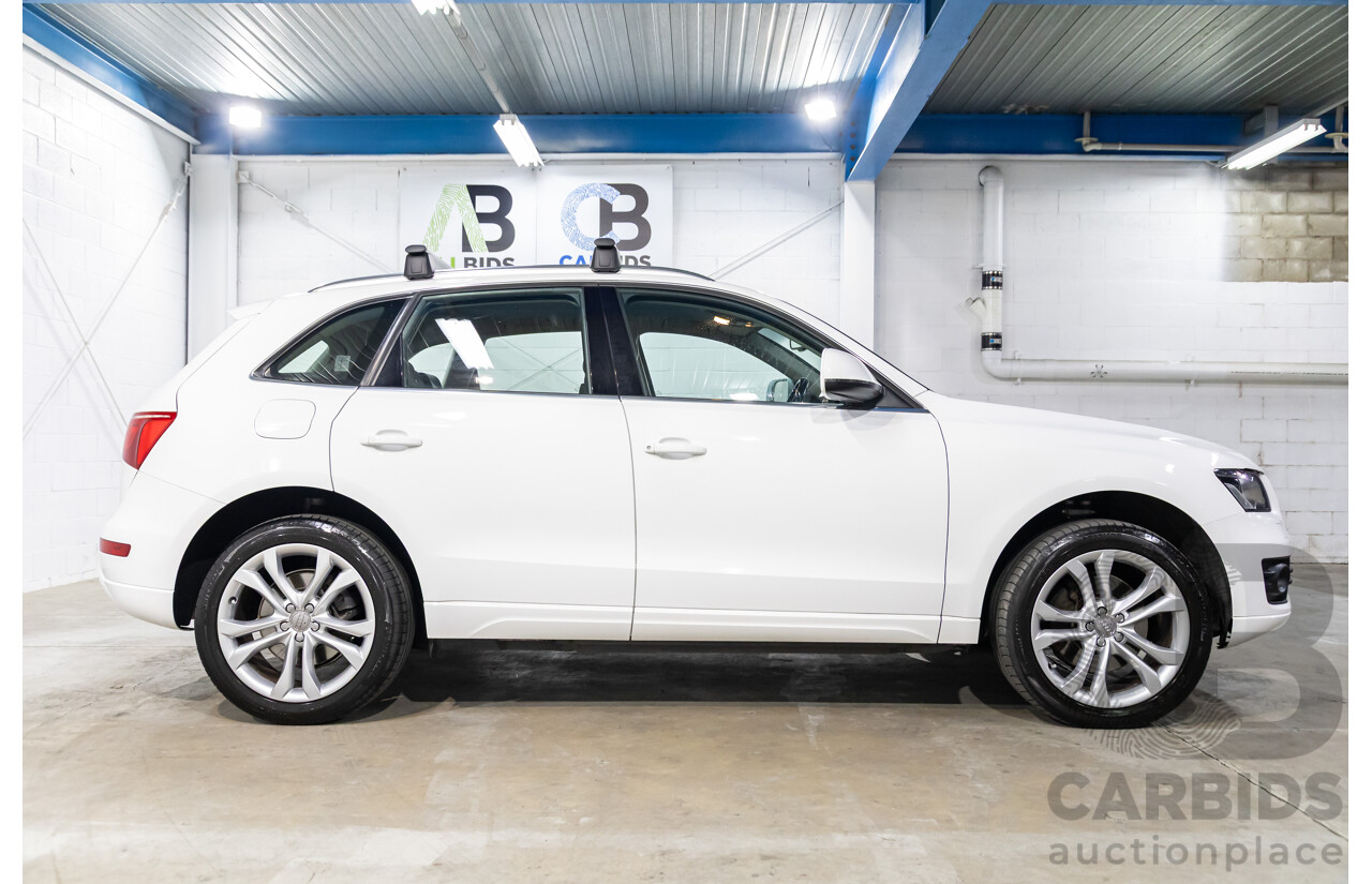 7/2012 Audi Q5 3.0 TDI Quattro 8R MY13 4d Wagon Ibis White Turbo Diesel V6 3.0L