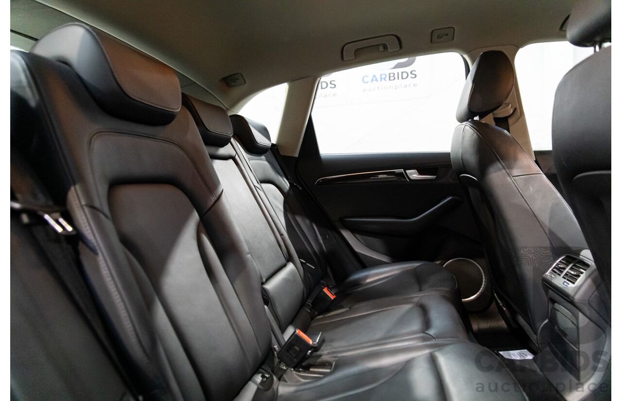 7/2012 Audi Q5 3.0 TDI Quattro 8R MY13 4d Wagon Ibis White Turbo Diesel V6 3.0L