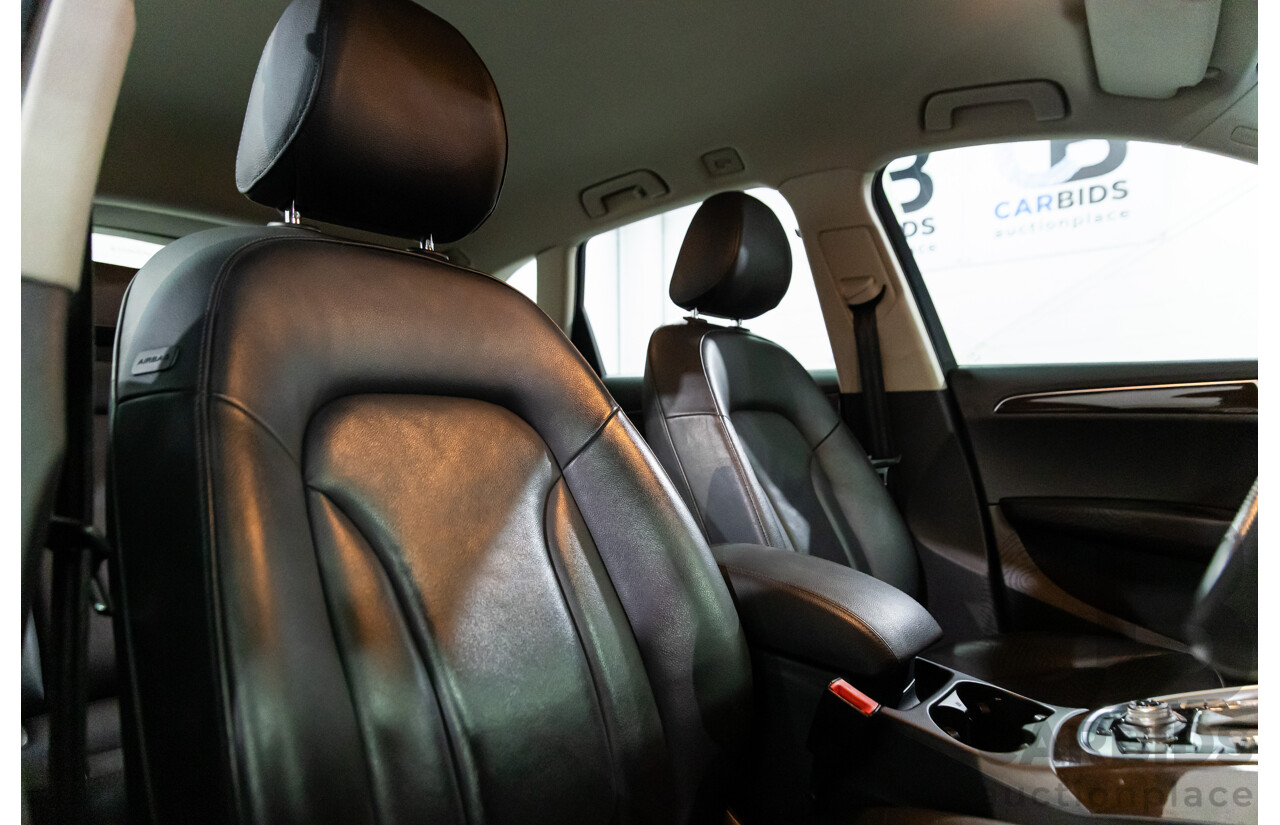 7/2012 Audi Q5 3.0 TDI Quattro 8R MY13 4d Wagon Ibis White Turbo Diesel V6 3.0L