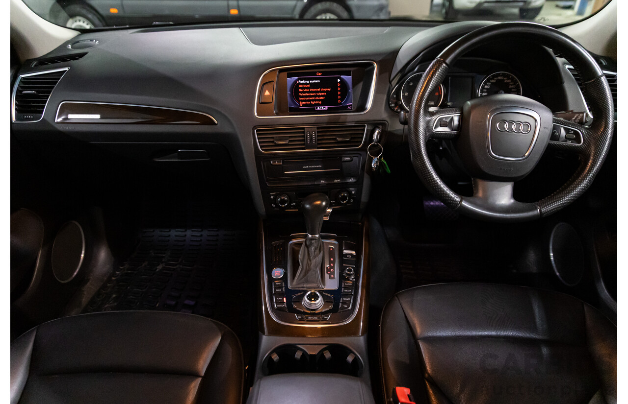 7/2012 Audi Q5 3.0 TDI Quattro 8R MY13 4d Wagon Ibis White Turbo Diesel V6 3.0L