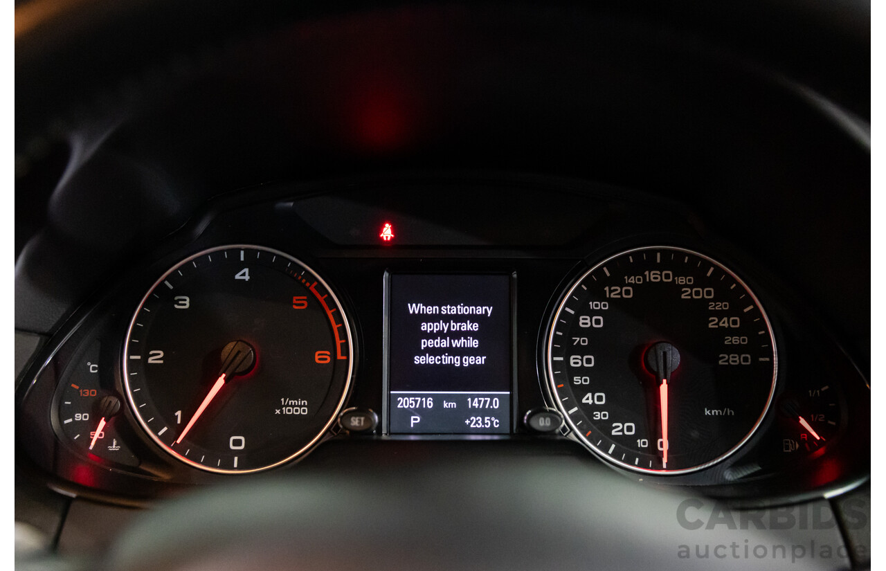 7/2012 Audi Q5 3.0 TDI Quattro 8R MY13 4d Wagon Ibis White Turbo Diesel V6 3.0L