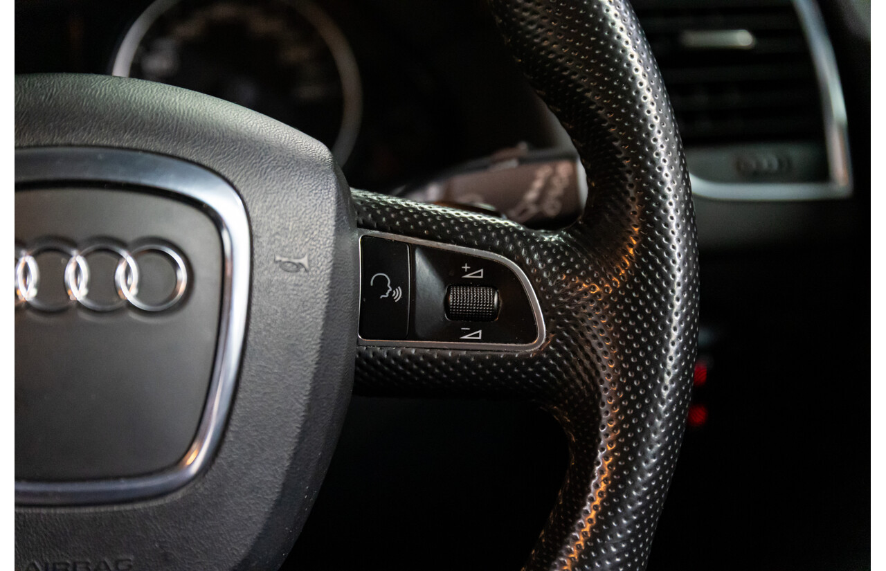 7/2012 Audi Q5 3.0 TDI Quattro 8R MY13 4d Wagon Ibis White Turbo Diesel V6 3.0L