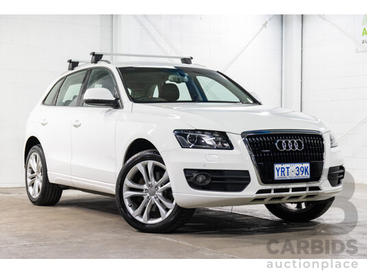 7/2012 Audi Q5 3.0 TDI Quattro 8R MY13 4d Wagon Ibis White Turbo Diesel V6 3.0L