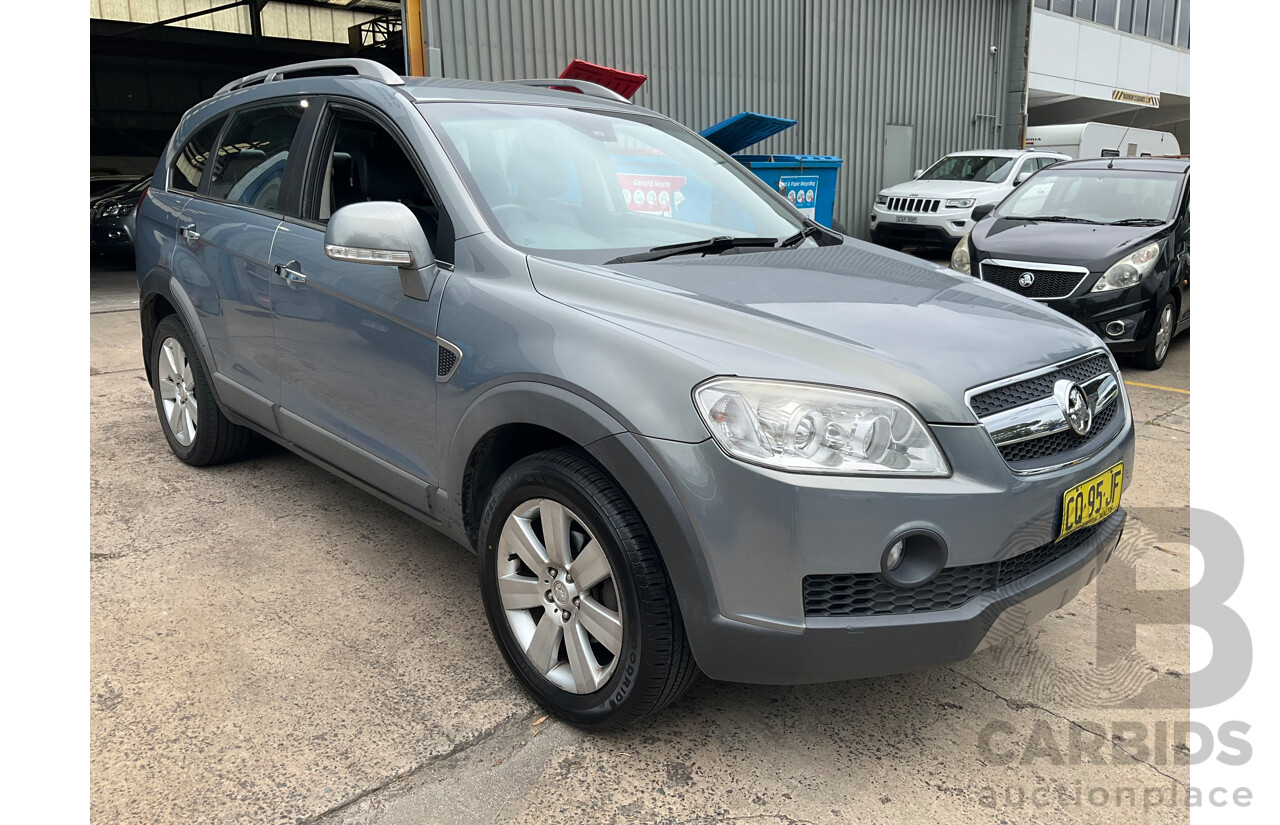 7/2009 Holden Captiva LX (4x4) CG MY09 4d Wagon Grey V6 3.2L - 7 Seater
