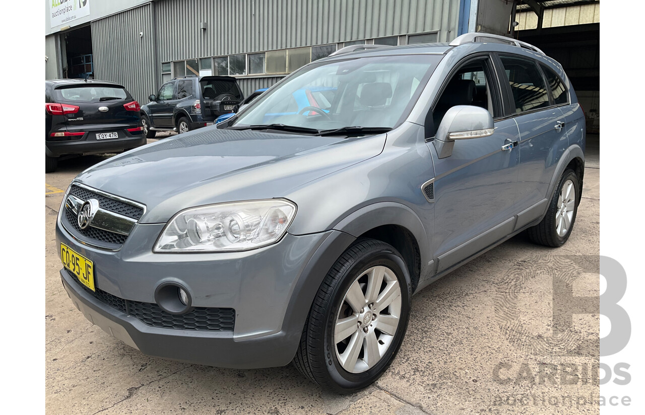 7/2009 Holden Captiva LX (4x4) CG MY09 4d Wagon Grey V6 3.2L - 7 Seater
