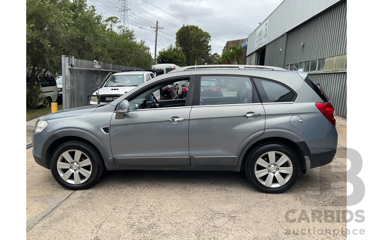 7/2009 Holden Captiva LX (4x4) CG MY09 4d Wagon Grey V6 3.2L - 7 Seater