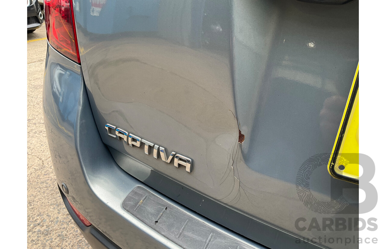7/2009 Holden Captiva LX (4x4) CG MY09 4d Wagon Grey V6 3.2L - 7 Seater