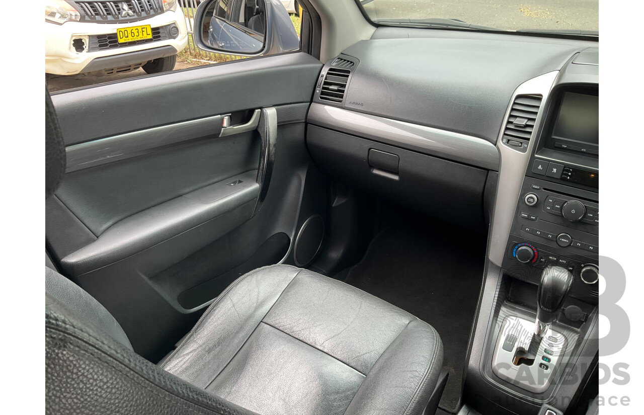 7/2009 Holden Captiva LX (4x4) CG MY09 4d Wagon Grey V6 3.2L - 7 Seater
