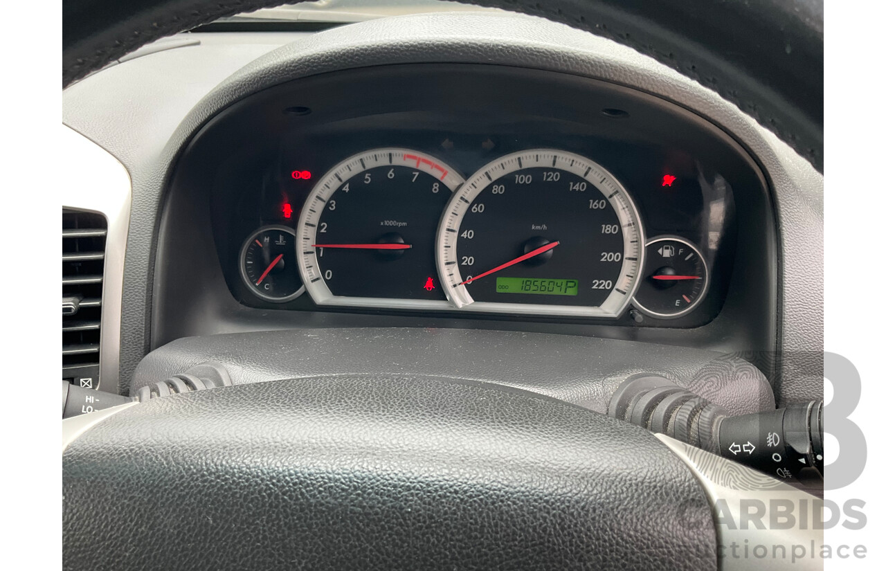 7/2009 Holden Captiva LX (4x4) CG MY09 4d Wagon Grey V6 3.2L - 7 Seater