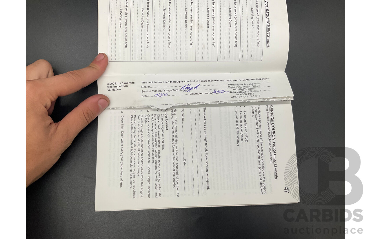 7/2009 Holden Captiva LX (4x4) CG MY09 4d Wagon Grey V6 3.2L - 7 Seater