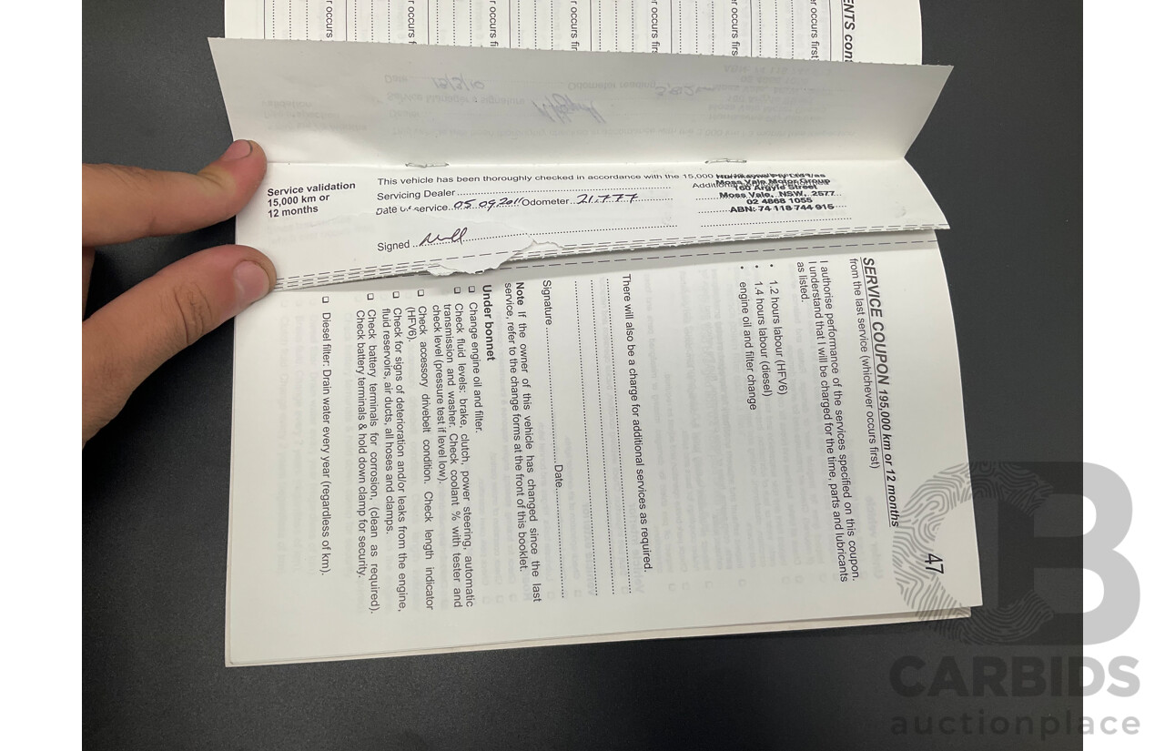 7/2009 Holden Captiva LX (4x4) CG MY09 4d Wagon Grey V6 3.2L - 7 Seater