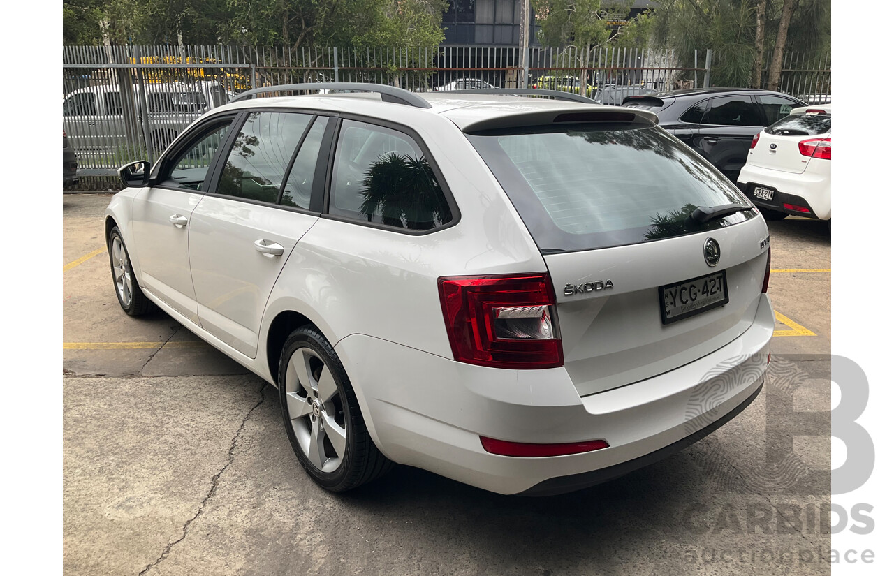 6/2014 Skoda Octavia 103 TSI Ambition NE 4d Wagon Candy White 1.4L