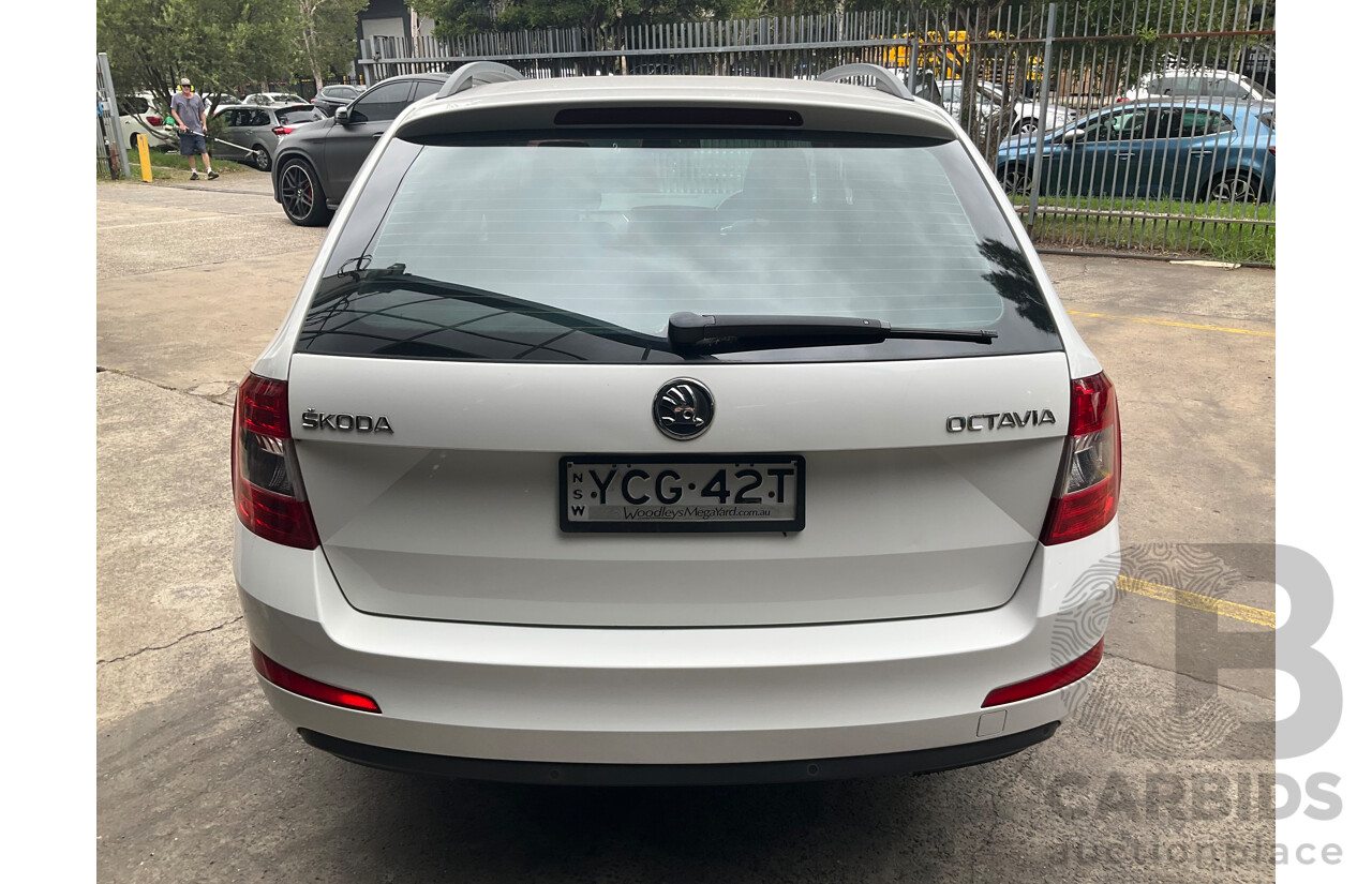 6/2014 Skoda Octavia 103 TSI Ambition NE 4d Wagon Candy White 1.4L