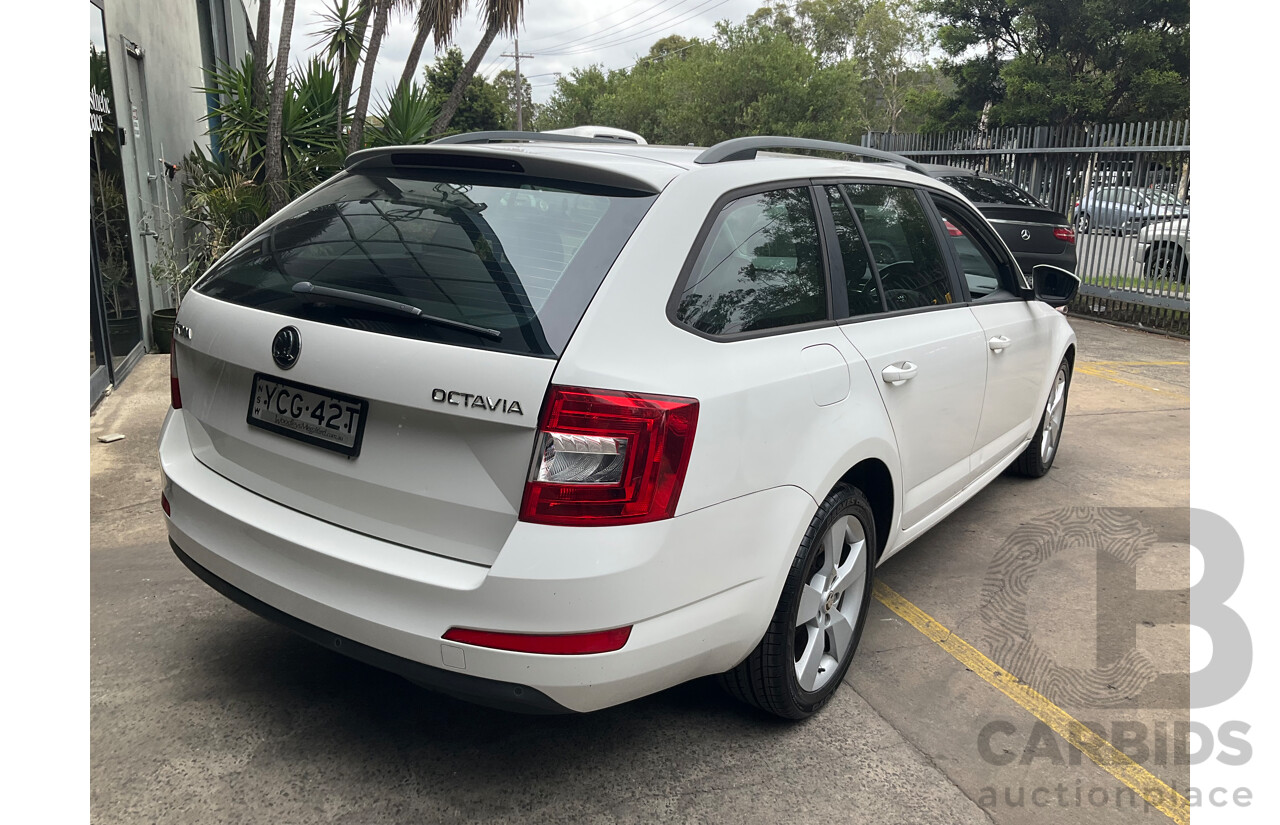 6/2014 Skoda Octavia 103 TSI Ambition NE 4d Wagon Candy White 1.4L