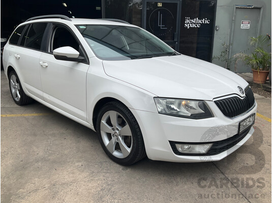 6/2014 Skoda Octavia 103 TSI Ambition NE 4d Wagon Candy White 1.4L