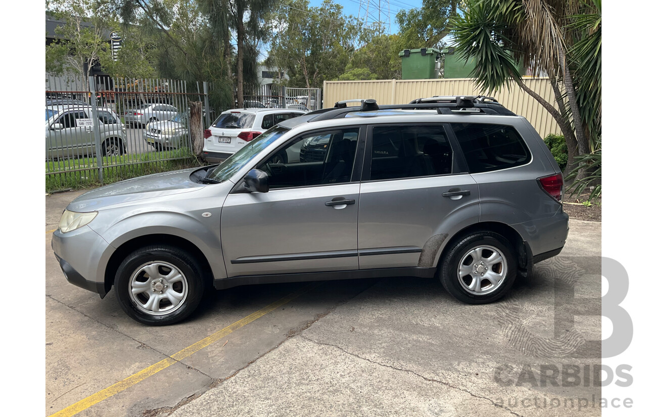 6/2011 Subaru Forester X MY11 4d Wagon Steel Silver 2.5L