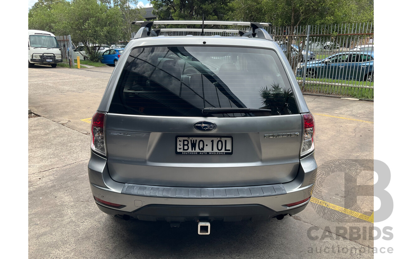 6/2011 Subaru Forester X MY11 4d Wagon Steel Silver 2.5L
