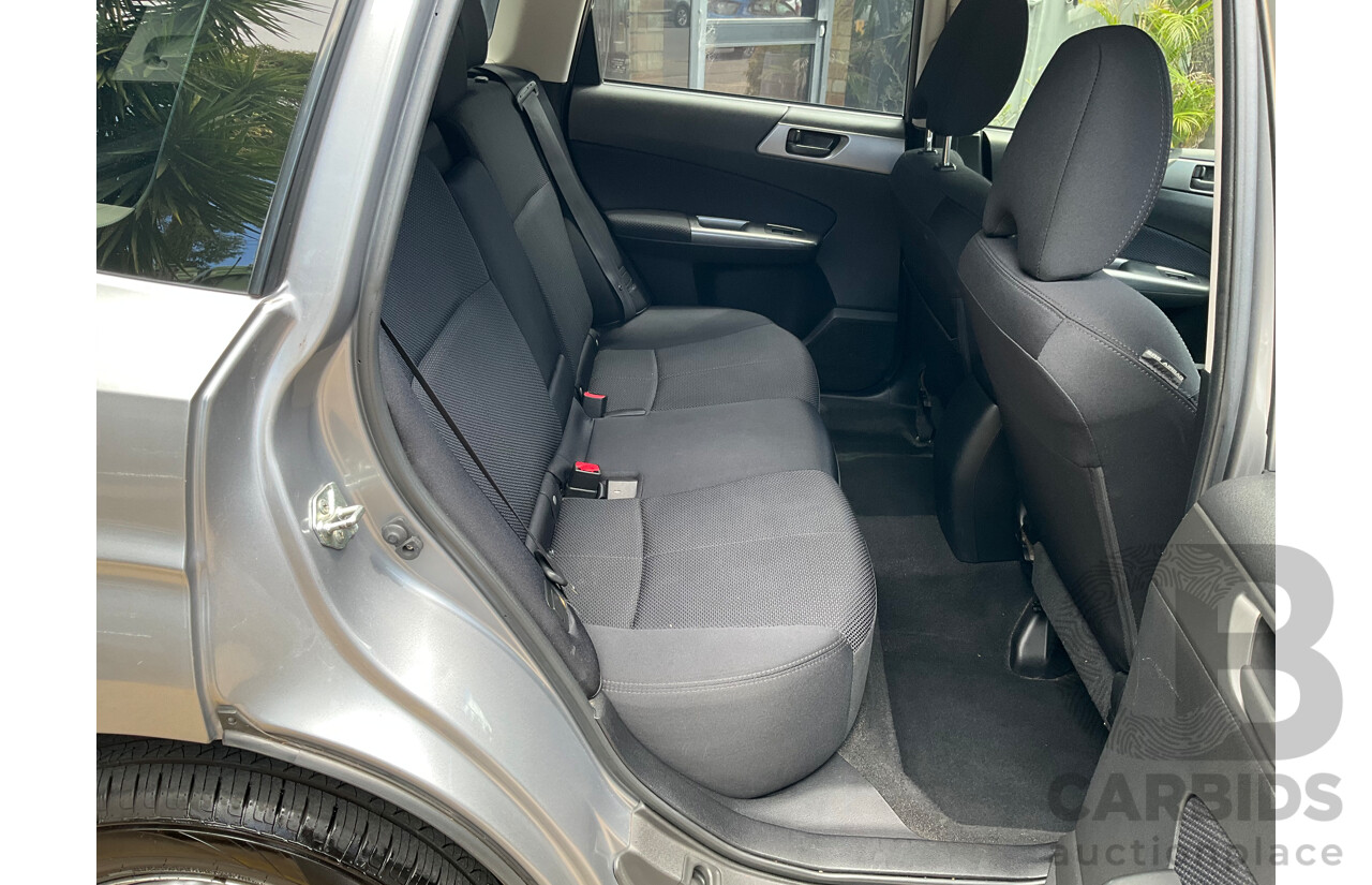 6/2011 Subaru Forester X MY11 4d Wagon Steel Silver 2.5L