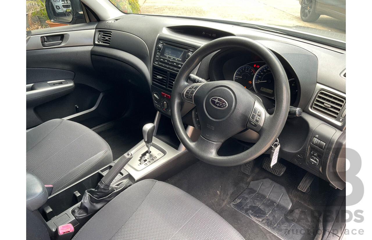 6/2011 Subaru Forester X MY11 4d Wagon Steel Silver 2.5L