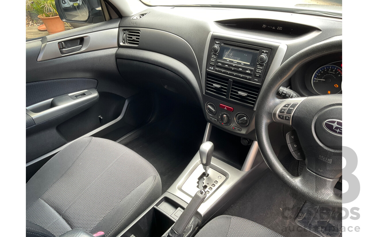 6/2011 Subaru Forester X MY11 4d Wagon Steel Silver 2.5L