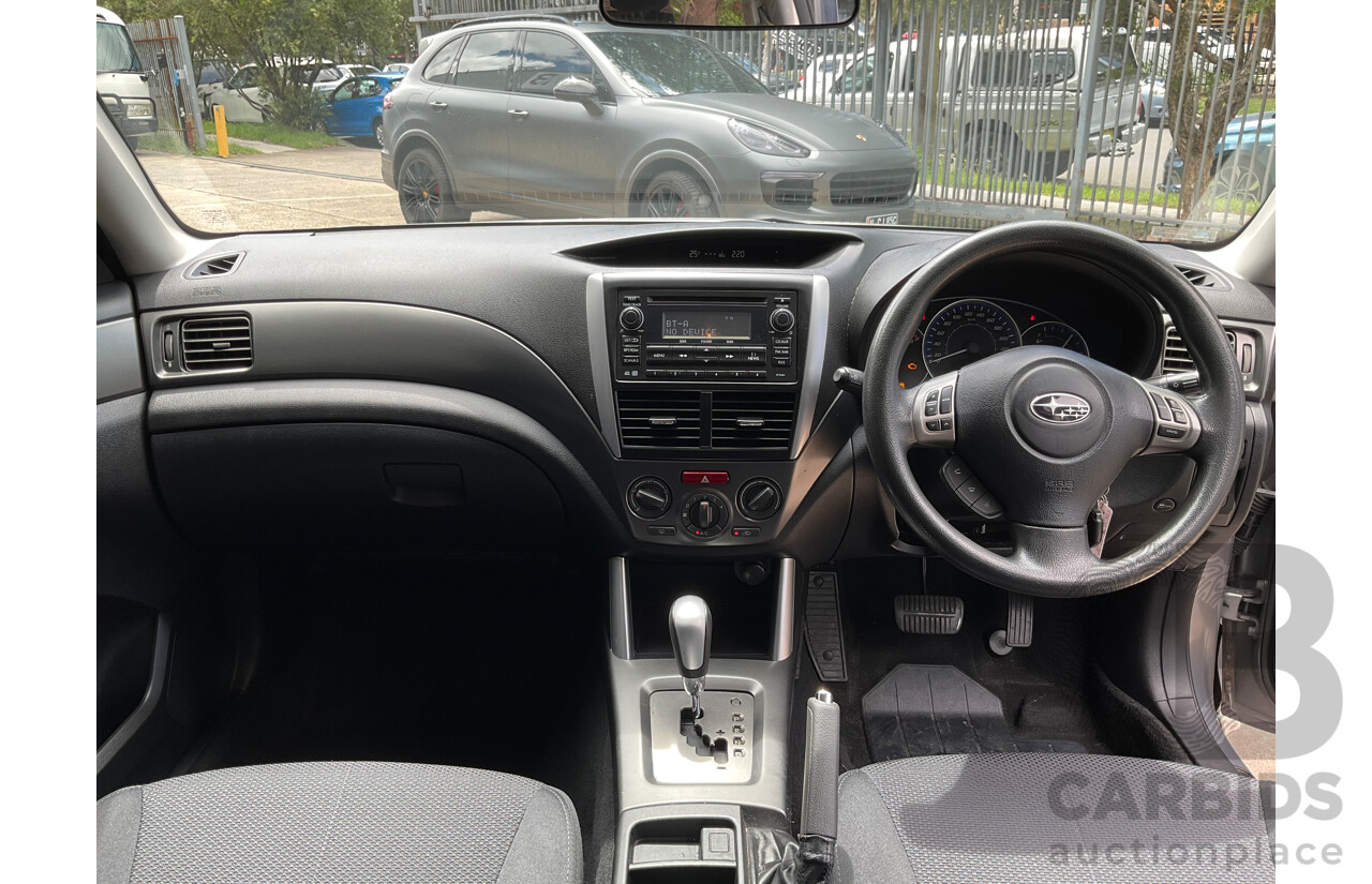 6/2011 Subaru Forester X MY11 4d Wagon Steel Silver 2.5L