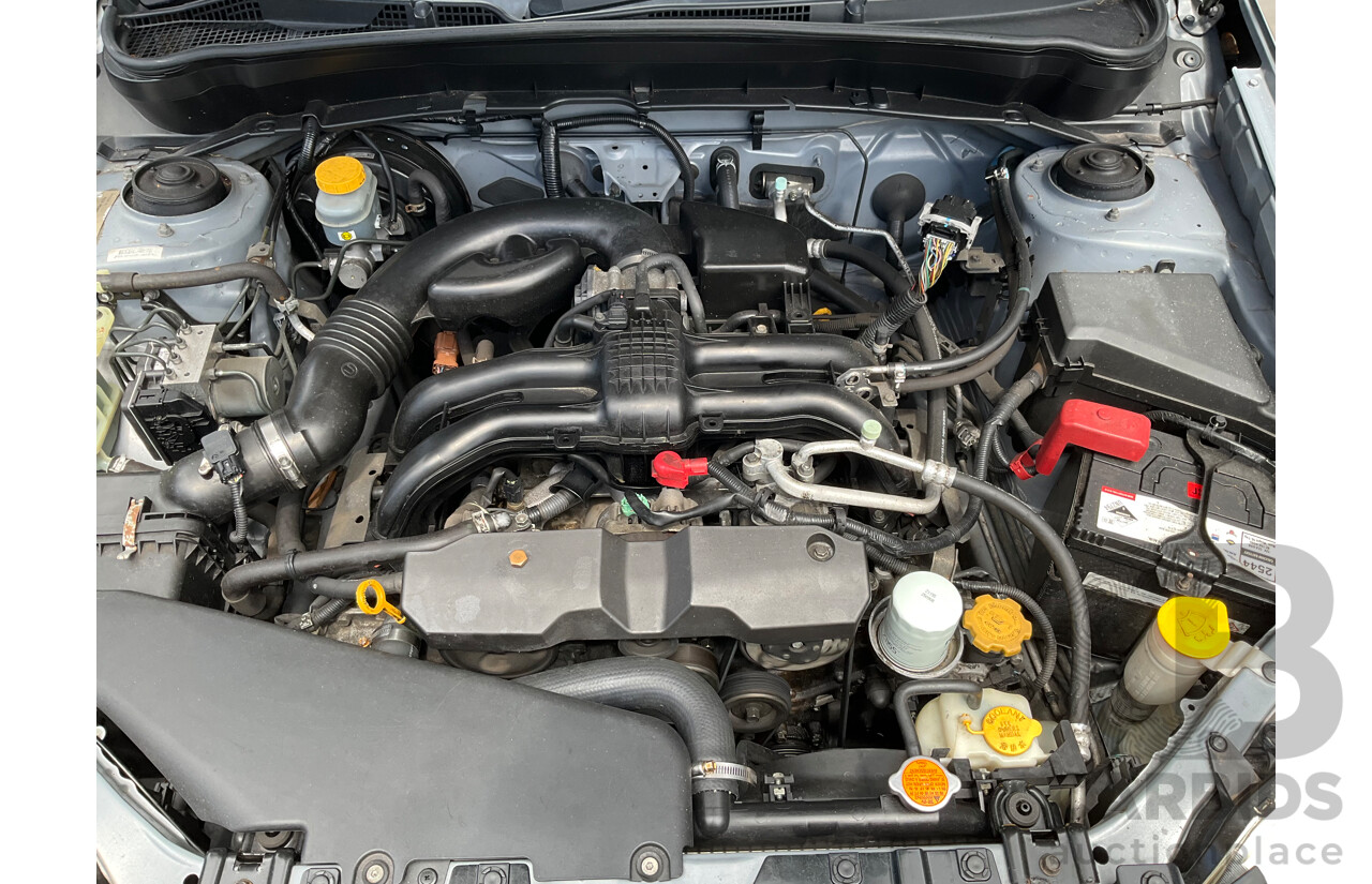 6/2011 Subaru Forester X MY11 4d Wagon Steel Silver 2.5L