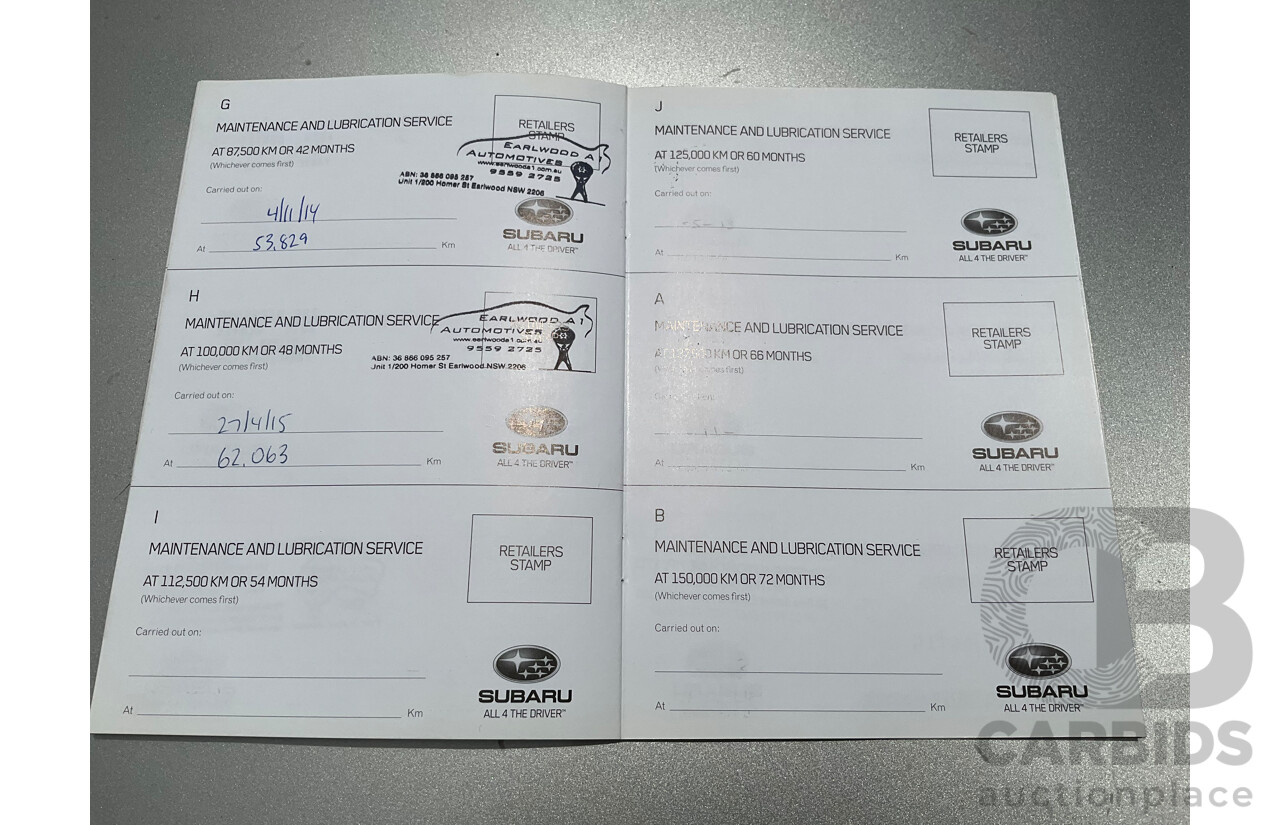 6/2011 Subaru Forester X MY11 4d Wagon Steel Silver 2.5L