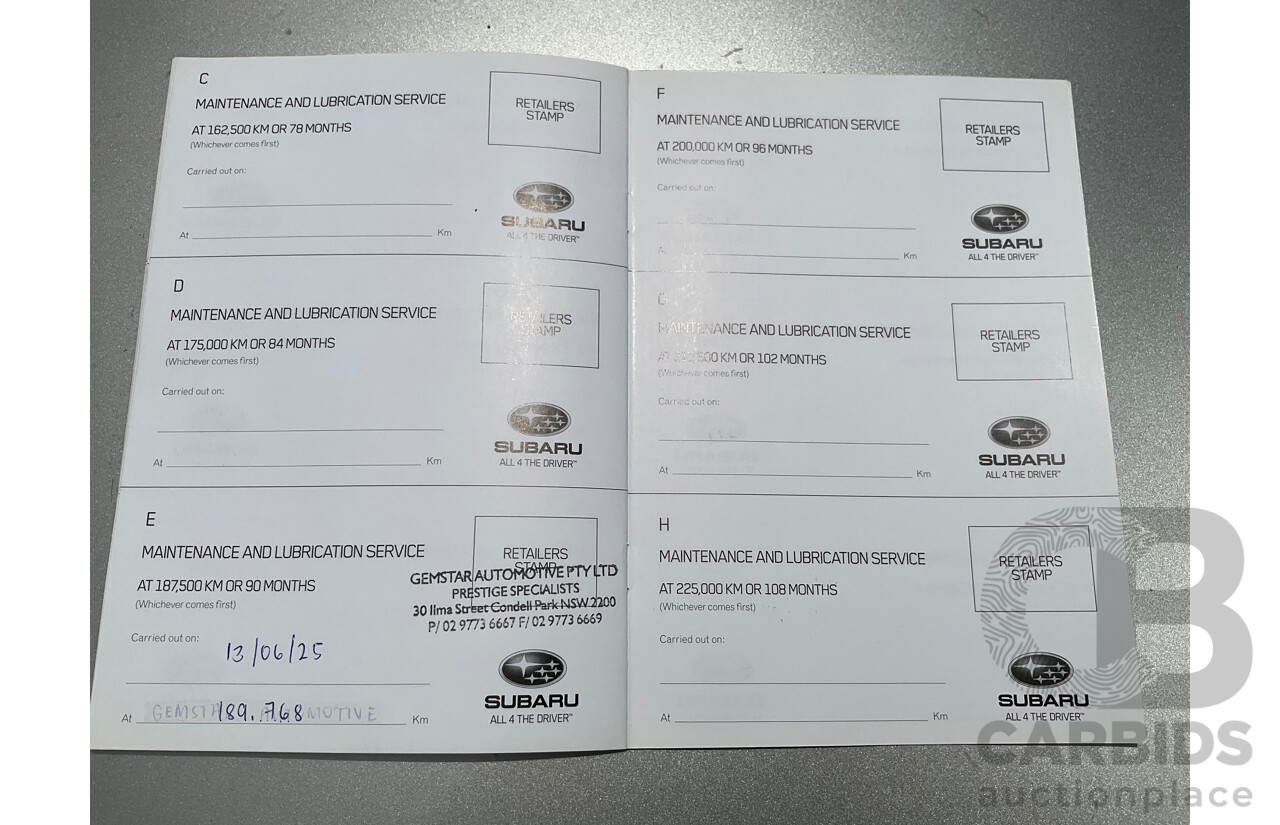 6/2011 Subaru Forester X MY11 4d Wagon Steel Silver 2.5L